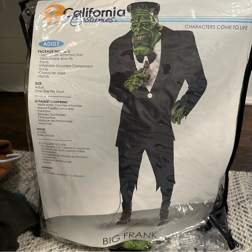 California Costumes Big Frank, Frankenstein Costume, One Size